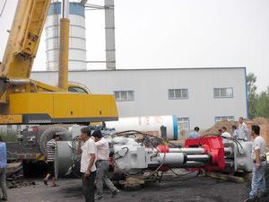 熱烈祝賀公司二期設(shè)備全自動液壓磚機到廠