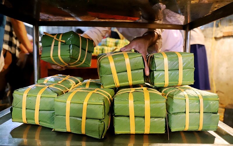Bánh chưng xanh xuất hiện từ lâu trong văn hóa Việt